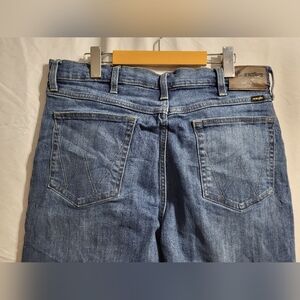 Wrangler Men's Straight Jeans in Light Blue, Size 36x30